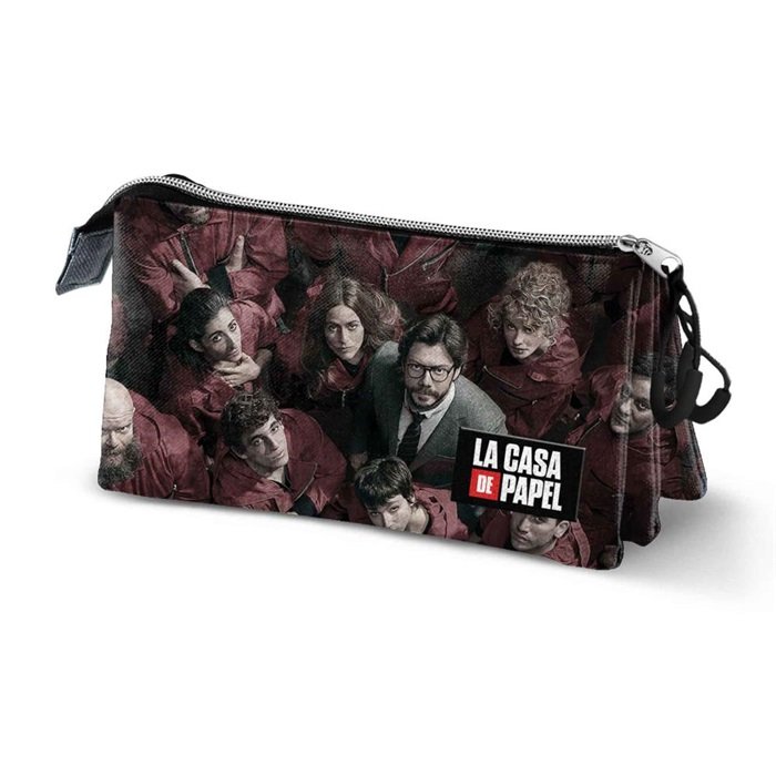 Trousse La Casa De Papel triple '23x10x5cm'