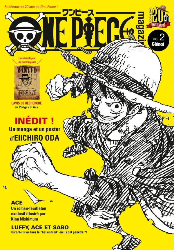 Manga One Piece MAGAZINE TOME 2
