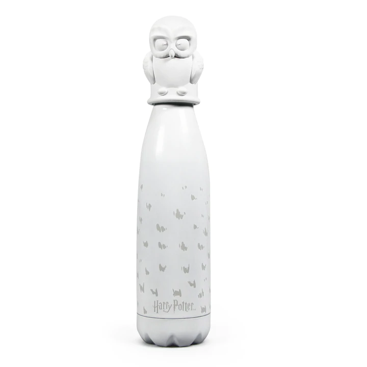 Bouteille Harry Potter Hedwige en métal 3D 500ml