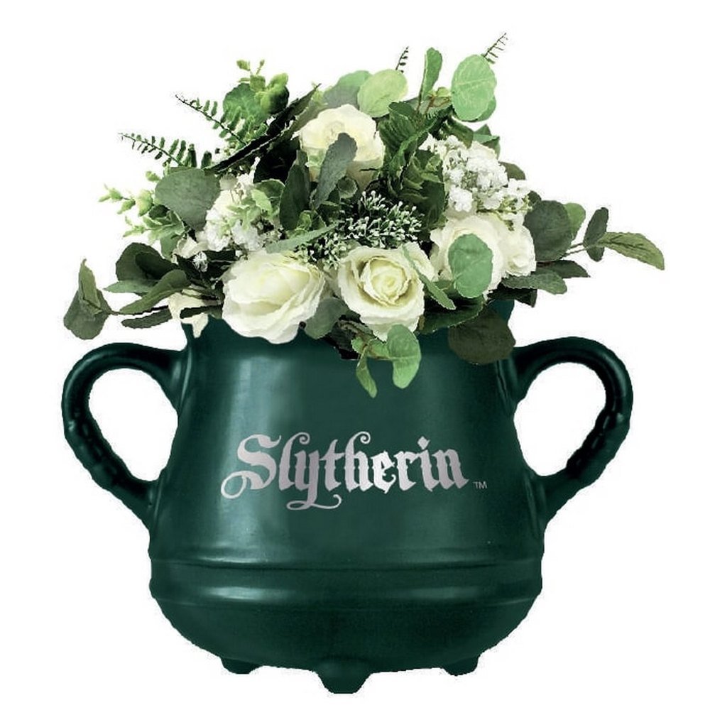 Article Harry Potter Chaudron Serpentard Pot de fleur mural