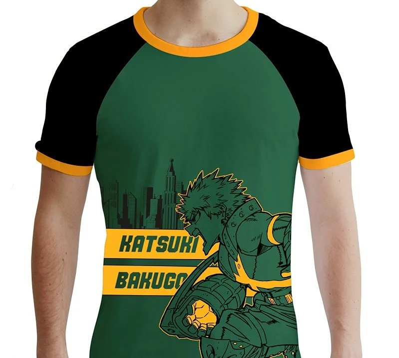 T-shirt My Hero Academia Bakugo T Shirt homme (S)
