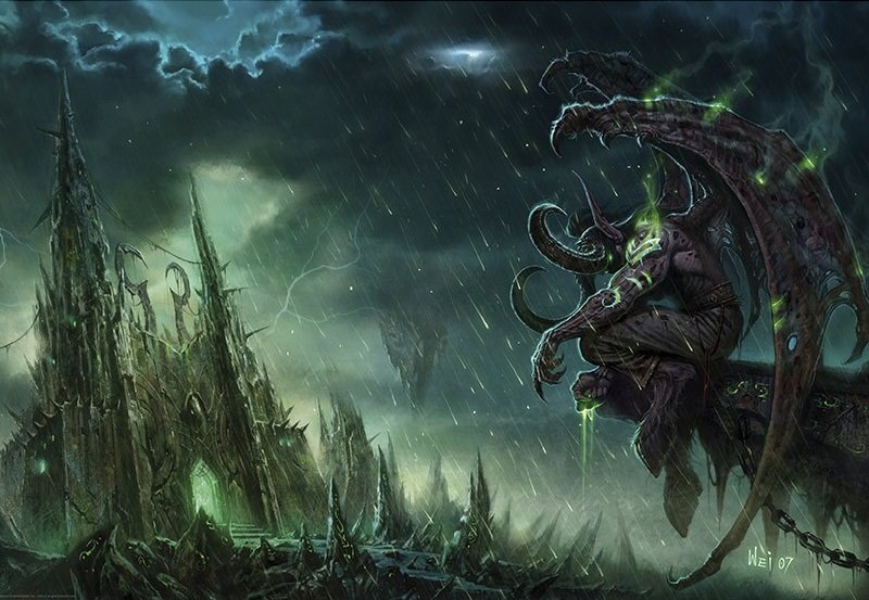 Poster World of Warcraft Illidan 91x61cm