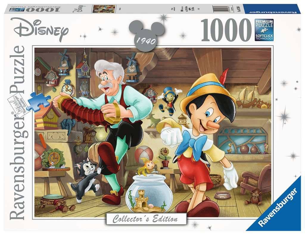 Puzzle Disney Collector's Edition 1000P Pinocchio - Pinocchio