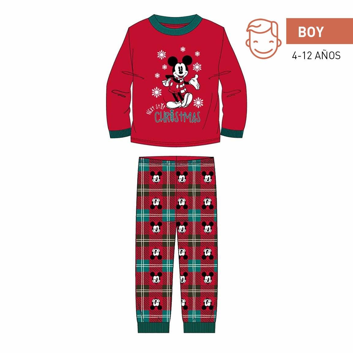 Pyjama Disney Mickey garçon en jersey (8 ans)
