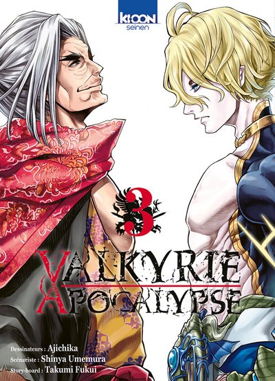 Manga Valkyrie Apocalypse Tome 3