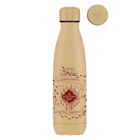Bouteille Harry Potter Carte du Maraudeur isotherme 500ml