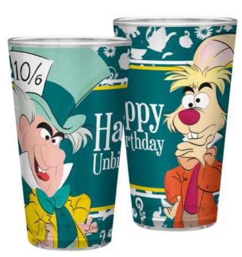 Verre Disney Alice Happy Unbirthday XXL 400ml