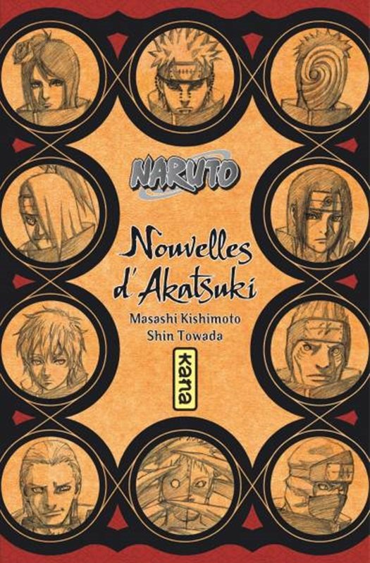 Manga Naruto ROMAN T11 NOUVELLES D'AKATSUKI