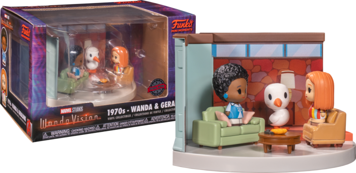 Pop Marvel WANDAVISION Mini Moments 1970s Wanda Geraldine