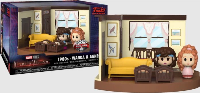 Pop Marvel WANDAVISION Mini Moments LR 80's