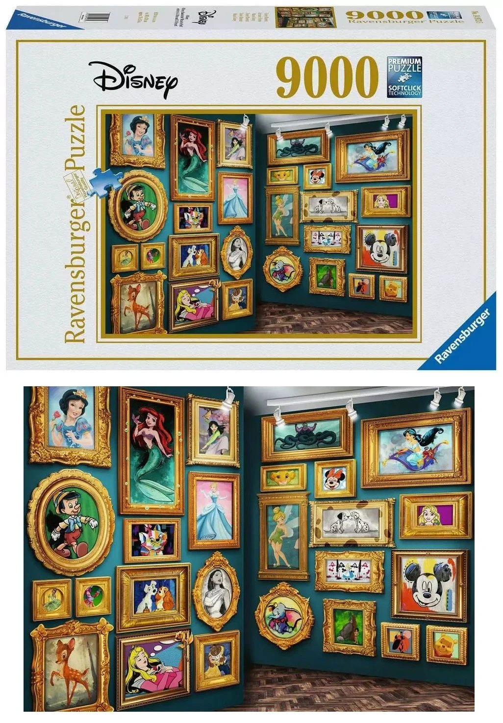 Puzzle Disney Le musée 9000P