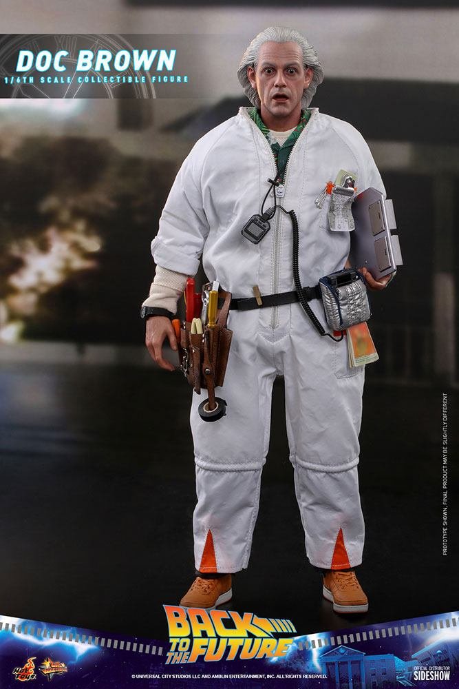 Figurine Retour Vers Le Futur Doc Brown Statuette 30cm - Retour vers le futur