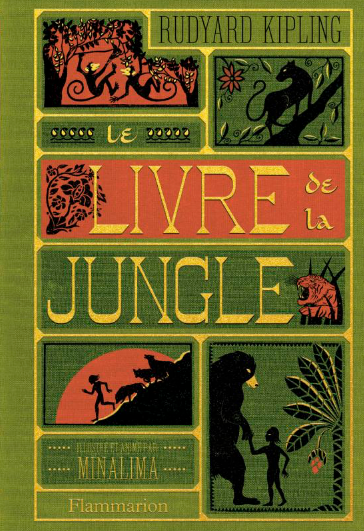 Livre Disney LE DE LA JUNGLE Illustration par Minalima