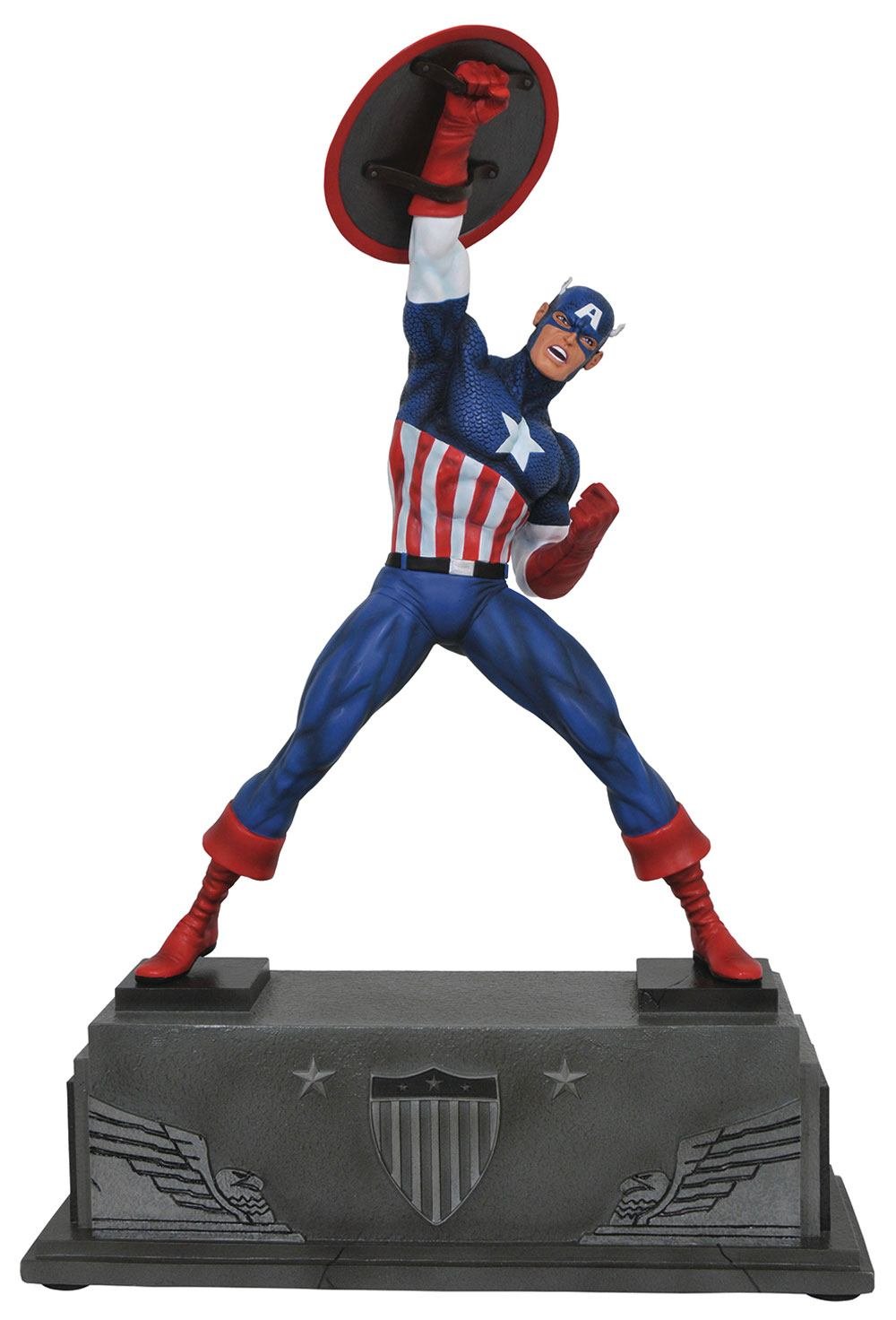 Figurine Marvel Captain America Statuette Premier Collection 30cm - Captain America