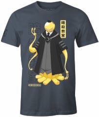 T-shirt Assassination Classroom Koro Navy Blue T shirt homme (S)