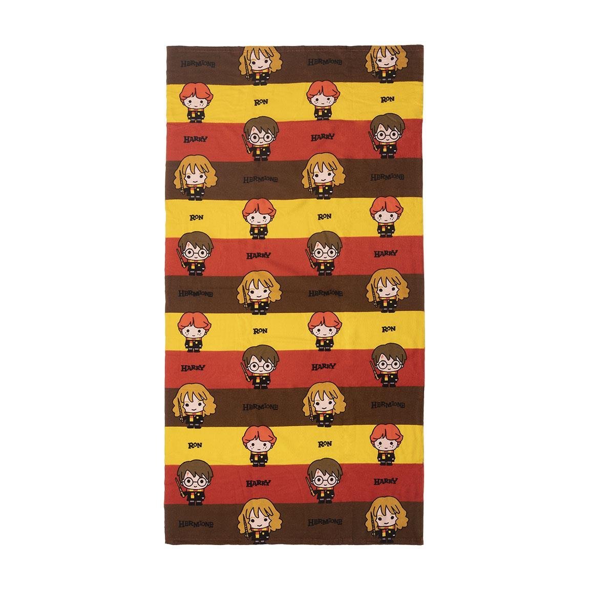 Serviette Harry Potter Chibis de plage '70x140cm'