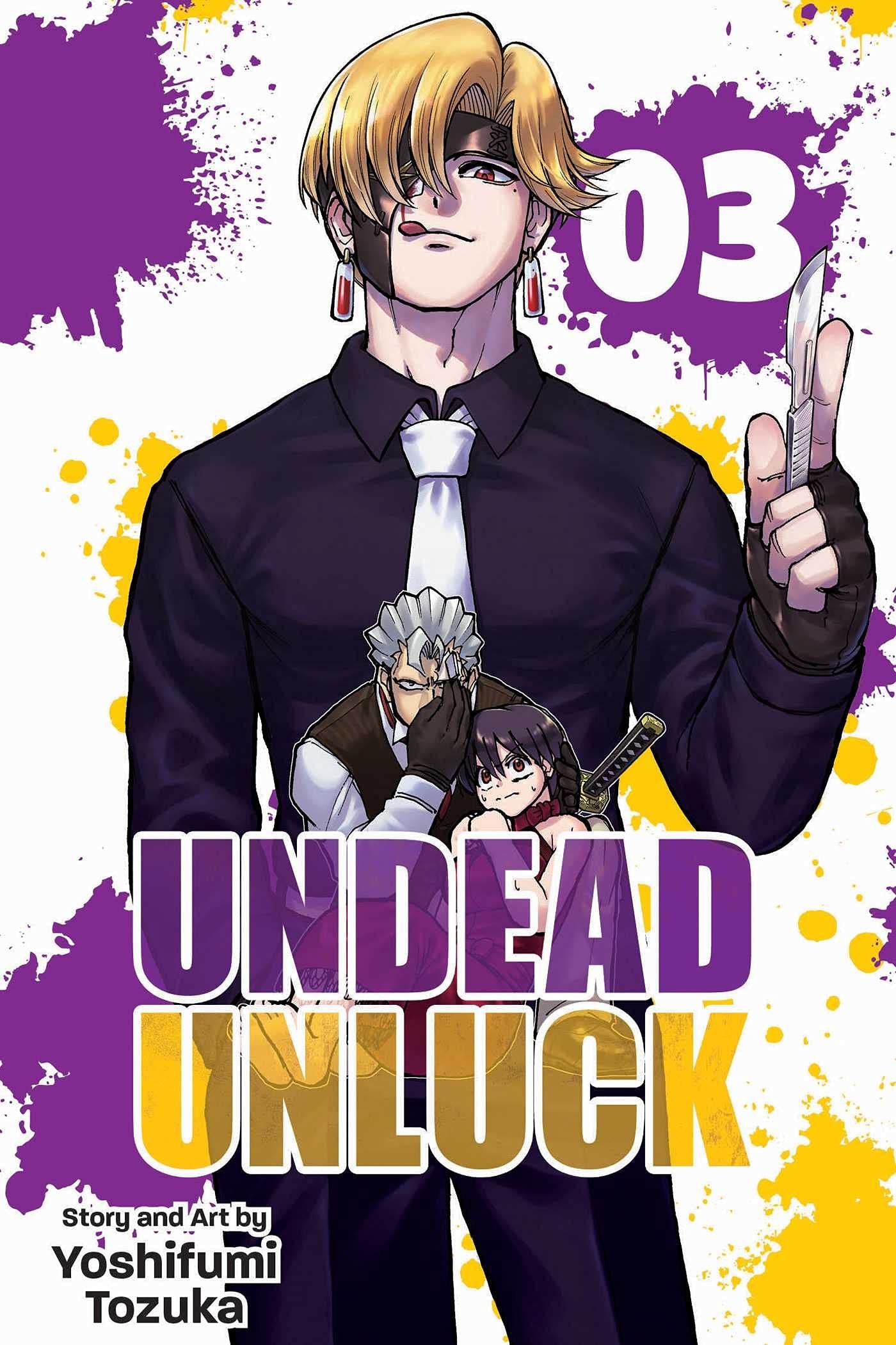 Manga Undead Unluck Tome 3