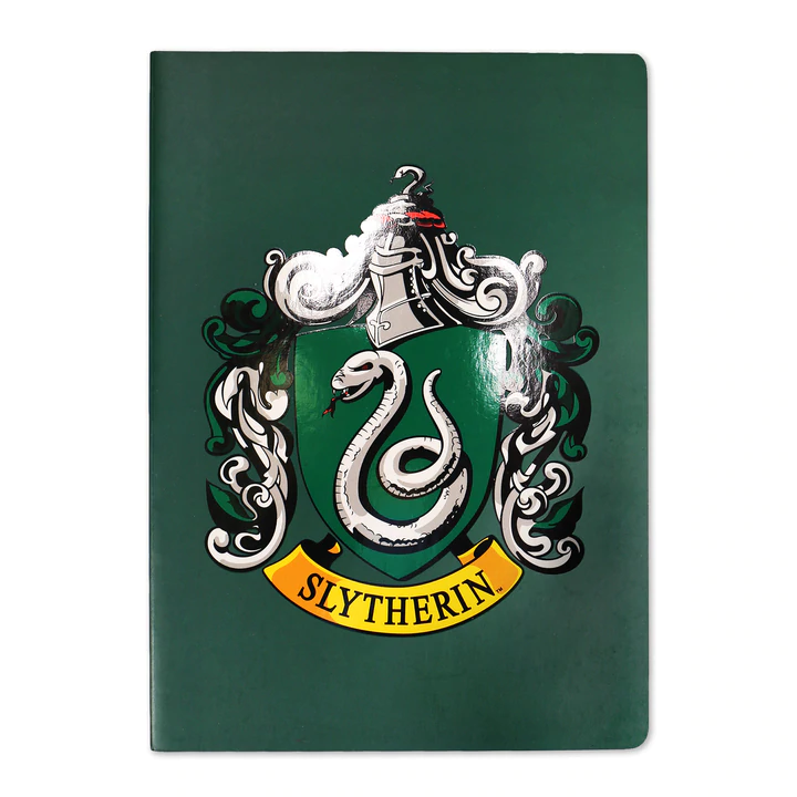 Papeterie Harry Potter Serpentard Cahier A5