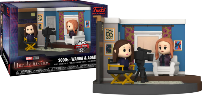 Pop Marvel WANDAVISION Mini Moments Wanda Agatha 2000's