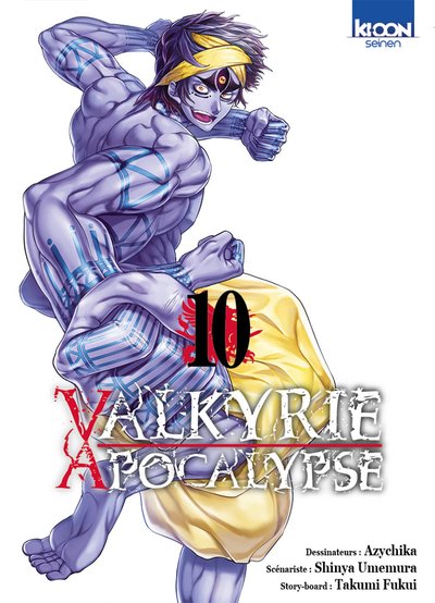 Manga Valkyrie Apocalypse Tome 10