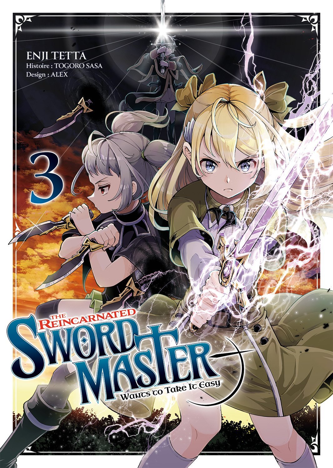 Manga the Reincarnated Swordmaster Tome 3