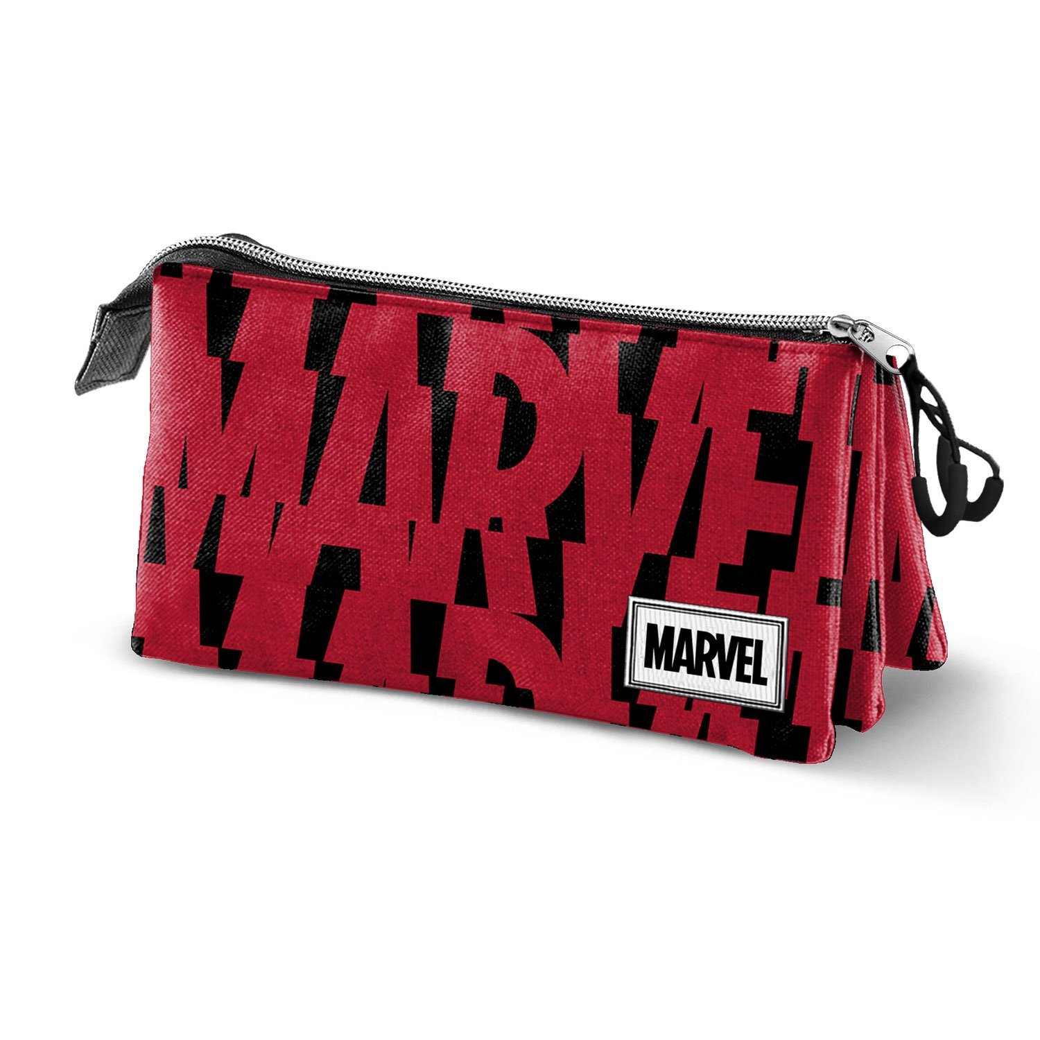Trousse Marvel Plumier 3 comp '23x11x10' Matière Recyclée
