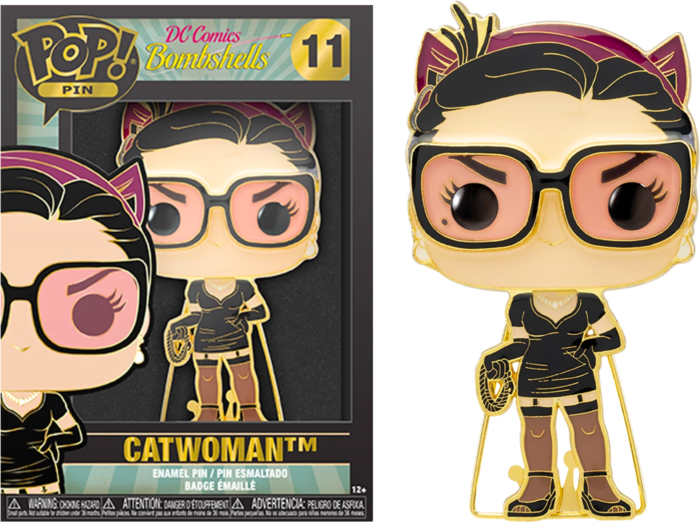 Pin DC Comics Pop Large Enamel N° 11 Catwoman