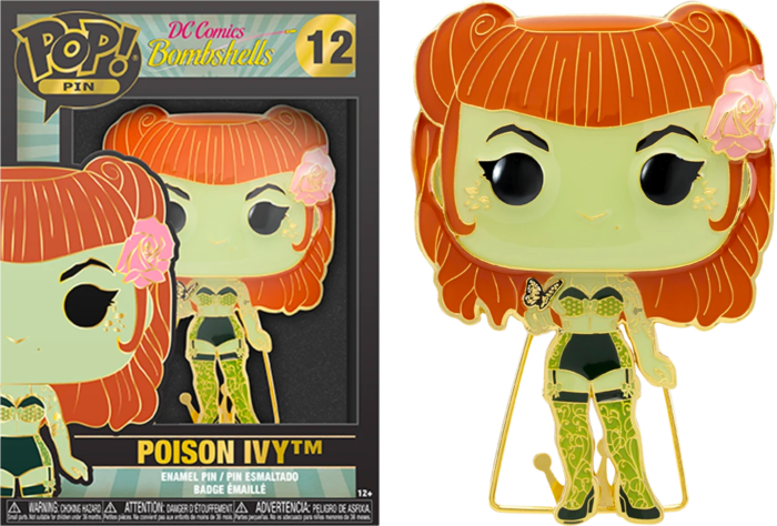 Pin DC Comics Pop Large Enamel N° 13 Poison Ivy