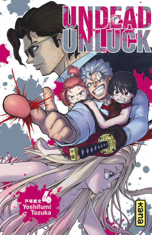 Manga Undead Unluck Tome 4