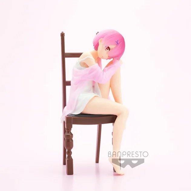 Figurine Re:Zero Ram Relax Time 18cm