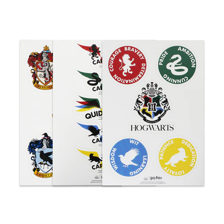 Sticker Harry Potter House Pride Planches de Stickers