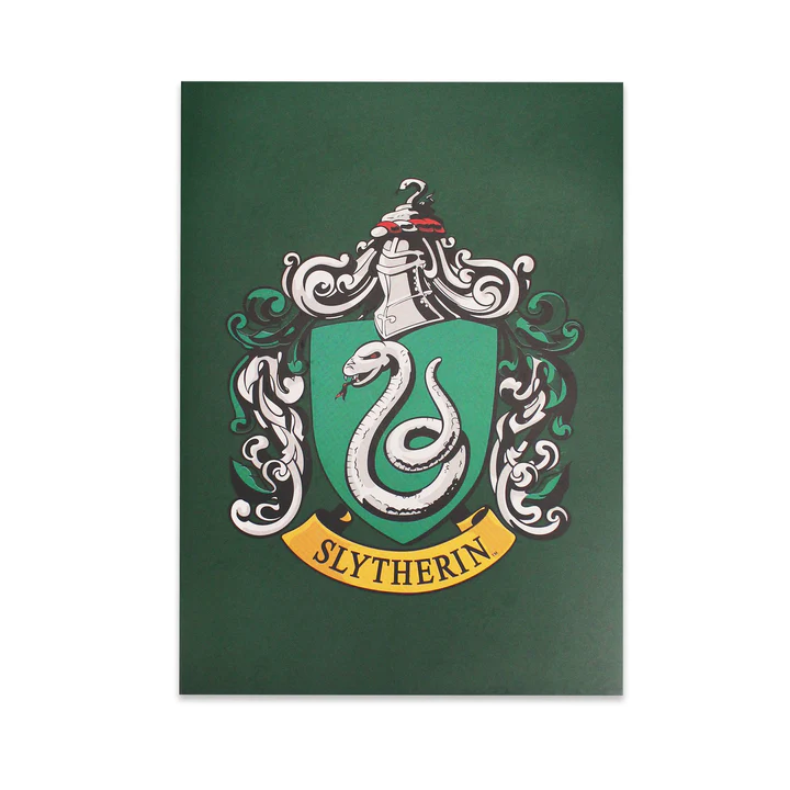 Papeterie Harry Potter Serpentard Cahier A5