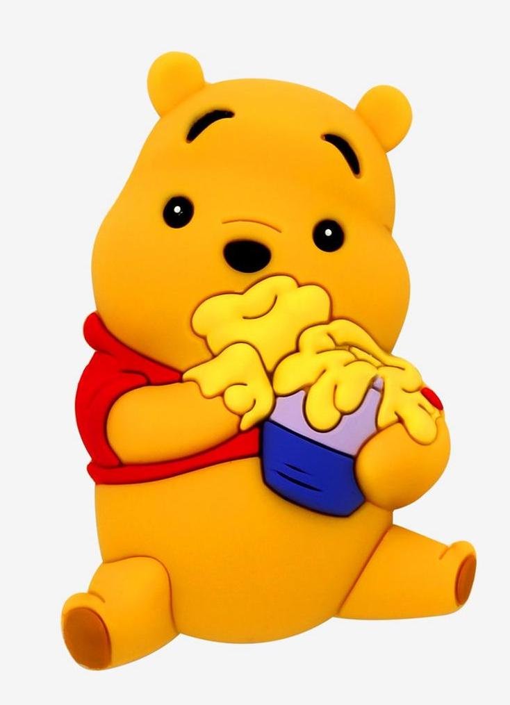 Magnet Disney Winnie l'ourson Aimant à collectionner en mousse 3D
