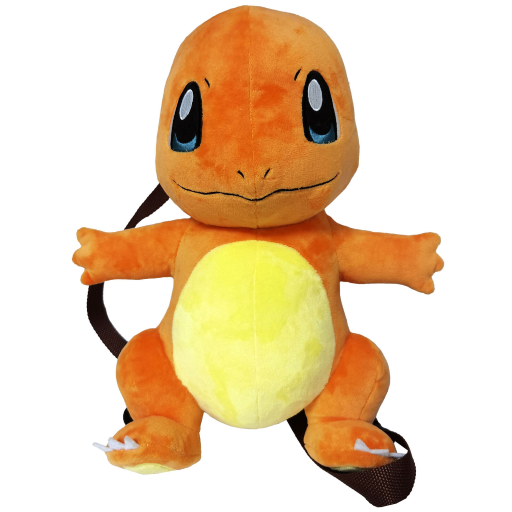 Sac Pokémon Salamèche à dos 35cm