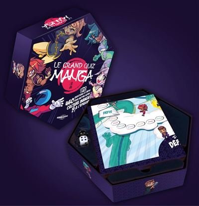 Article LE GRAND QUIZ MANGA Hachette Heroes