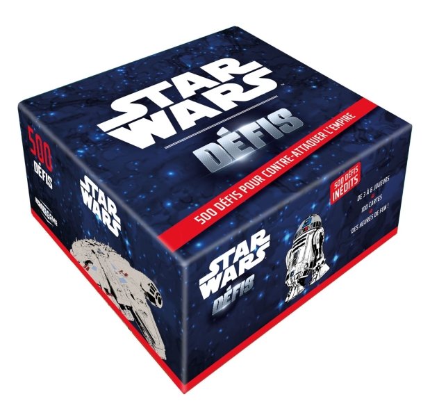 Jeu de société Star Wars Boite à défis - Jeux de cartes & cartes à jouer