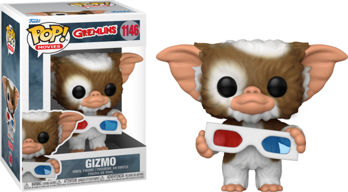 Pop Gremlins MOVIE N° 1146 Gizmo w/3D Glasses