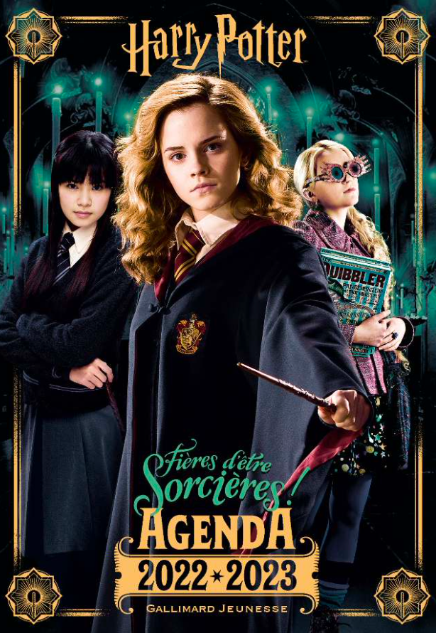 Papeterie Harry Potter AGENDA 2022 2023 Fières d'être sorcières