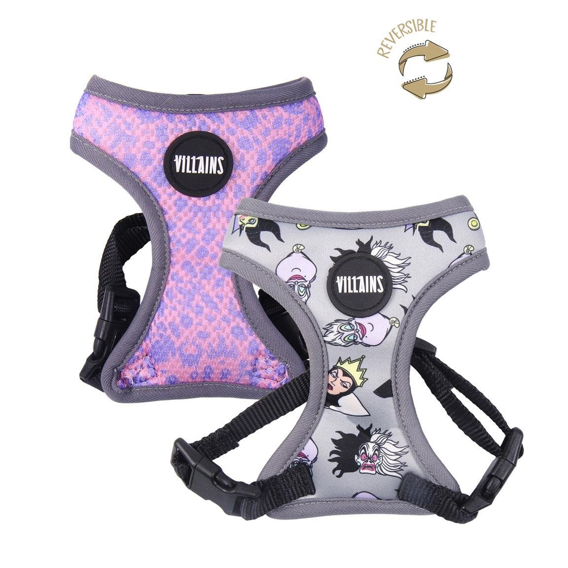 Article Disney VILLAINS Harnais pour Chien Réversible XS/S