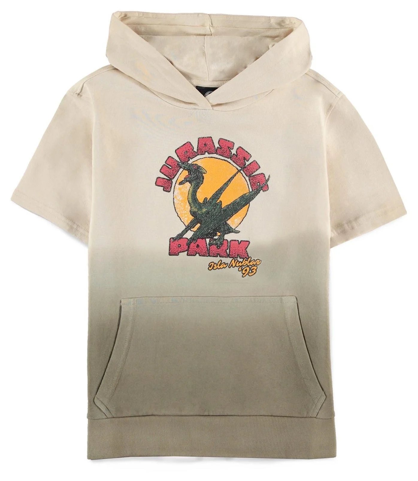 Pull Jurassic Park Hoodie Manches Courtes Garçon (122/128)