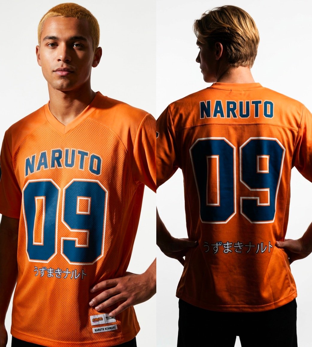 T-shirt Naruto Uzumaki T Shirt Sports US Replica unisex (L)