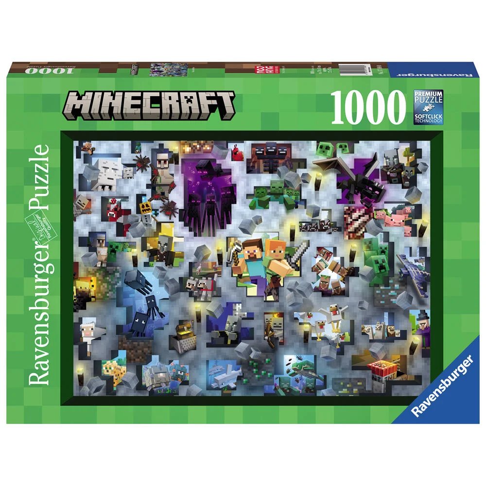 Puzzle Minecraft 1000P