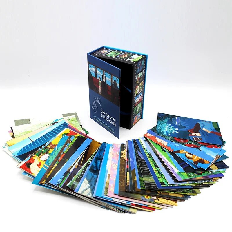 Objet de collection Ghibli STUDIO Coffret 100 cartes postales