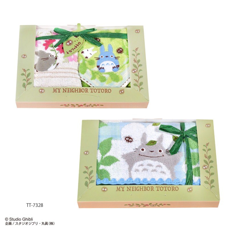 Coffret cadeau Ghibli STUDIO Mon voisin Totoro Boite 3 serviettes