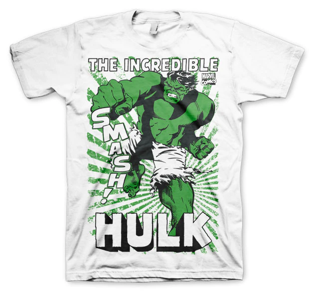 T-shirt Marvel The Hulk Smash T Shirt (S)