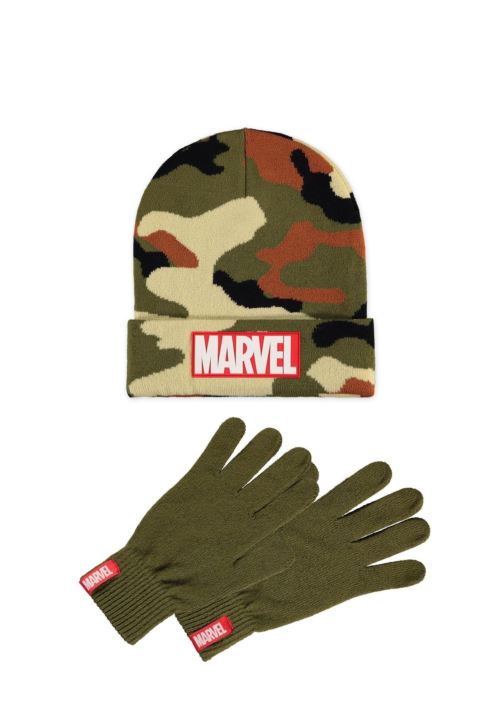 Bonnet Marvel Logo Gift Set Gants