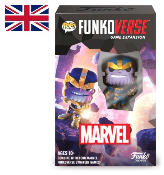 Jeu de société Marvel Funkoverse 101 1 Pack Extention Thanos UK