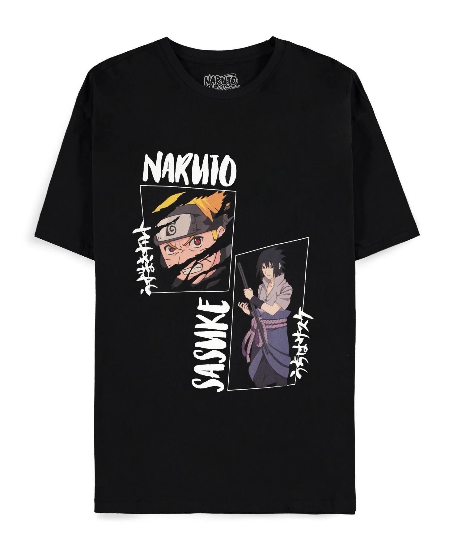T-shirt Naruto SHIPPUDEN Sasuke T Shirt Homme (S)