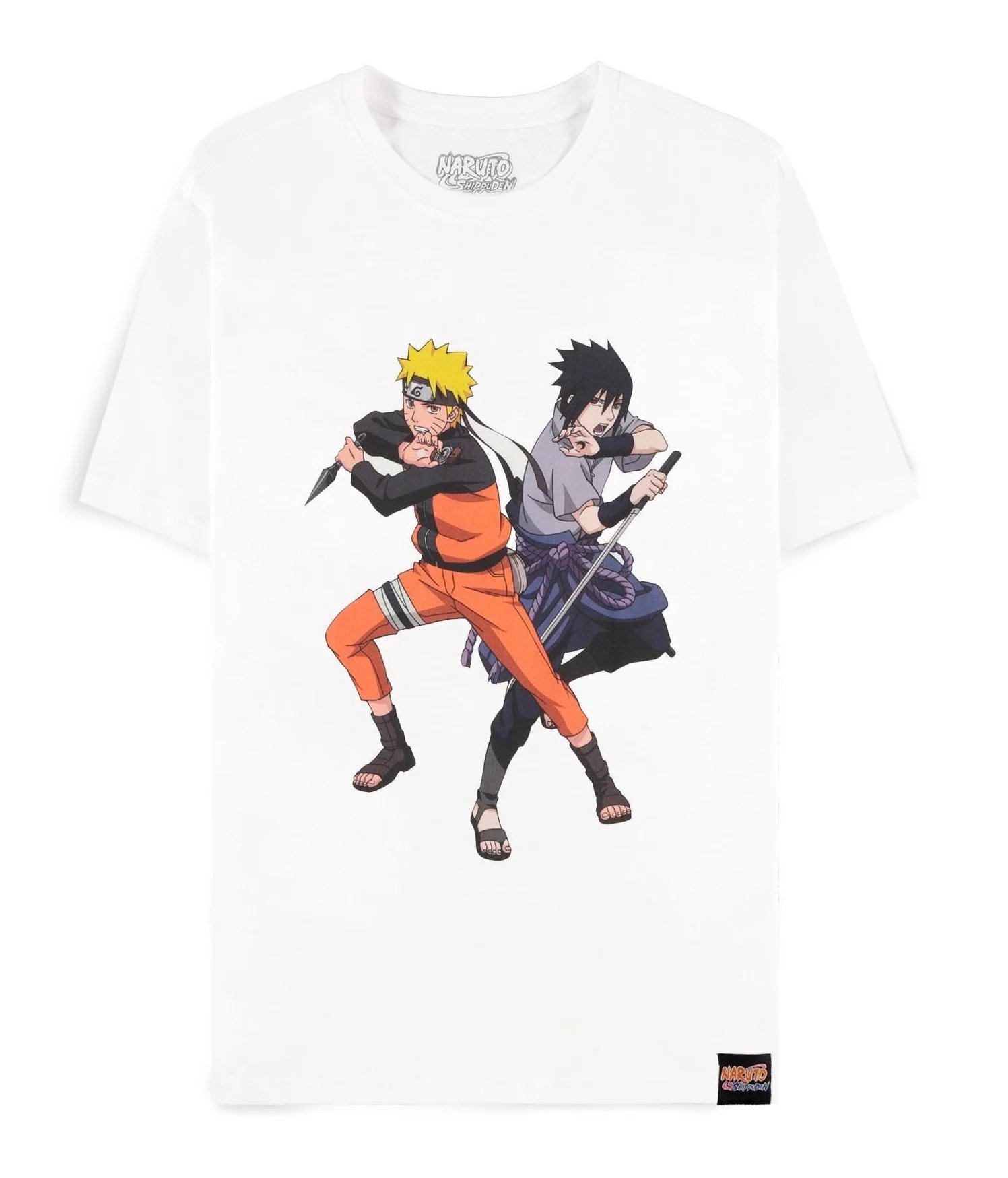 T-shirt Naruto SHIPPUDEN Sasuke T Shirt Homme (2XL)