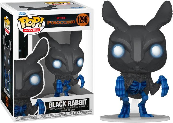 Pop Disney PINOCCHIO NETFLIX Movies N° 1296 Black Rabbit - Pinocchio
